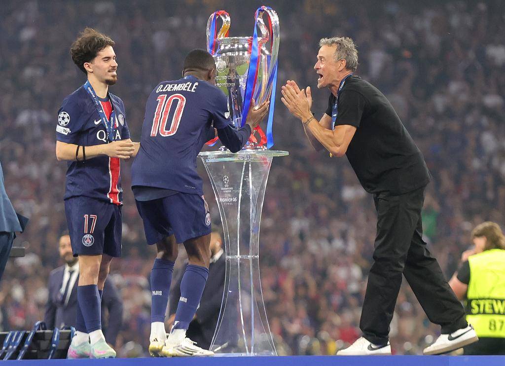 巴黎圣日耳曼九将入围金球奖 欧冠登顶成最大底气